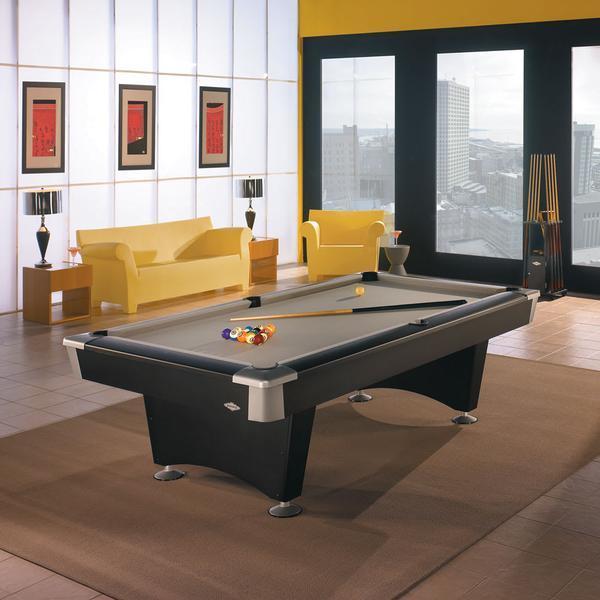 Bunswick Billiards Black Wolf 8' Pool Table