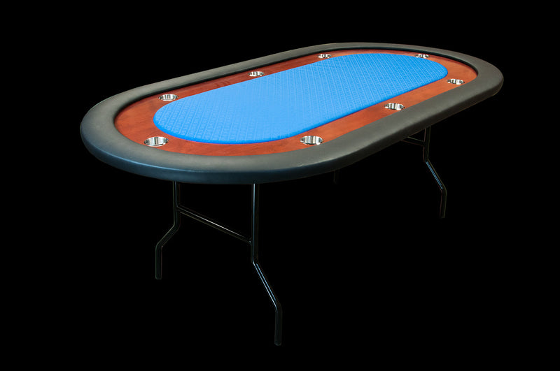 BBO The Ultimate Poker Table Jr With Mahogany Racetrack