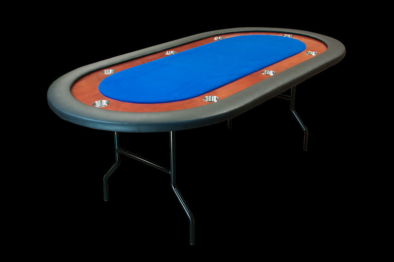 BBO The Ultimate Poker Table Jr With Mahogany Racetrack