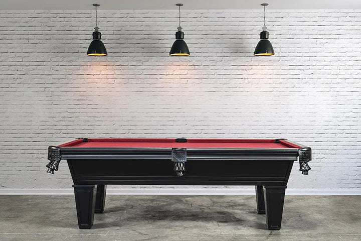Iron Smyth The Hunchback 8' Slate Pool Table in Black