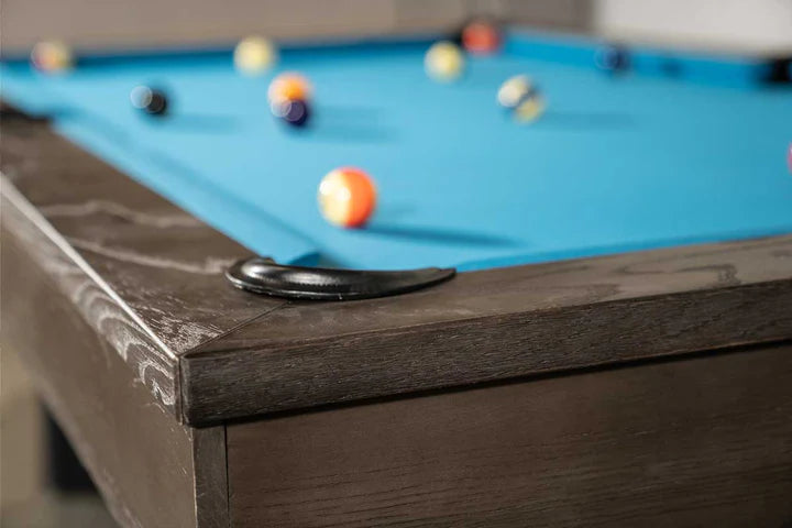 Iron Smyth The Iron Horse 8' Slate Pool Table in Charcoal Finish