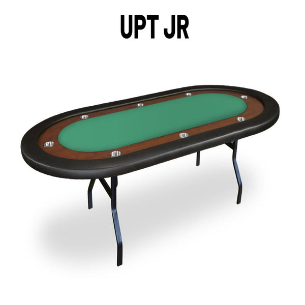 BBO The Ultimate Poker Table Jr With Mahogany Racetrack